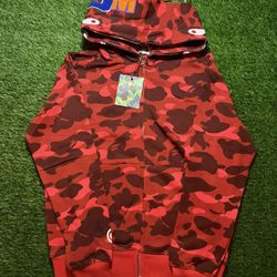 Red bape jacket size small