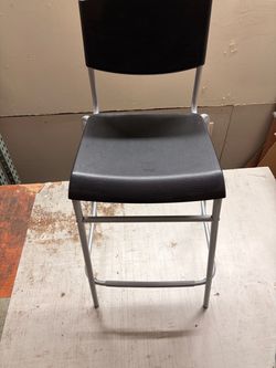 Plastic barstools