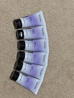 Kenra Violet Shampoo Neutralize Brassy Tone Blonde Gray Hair 1.7oz ( pack of 6)