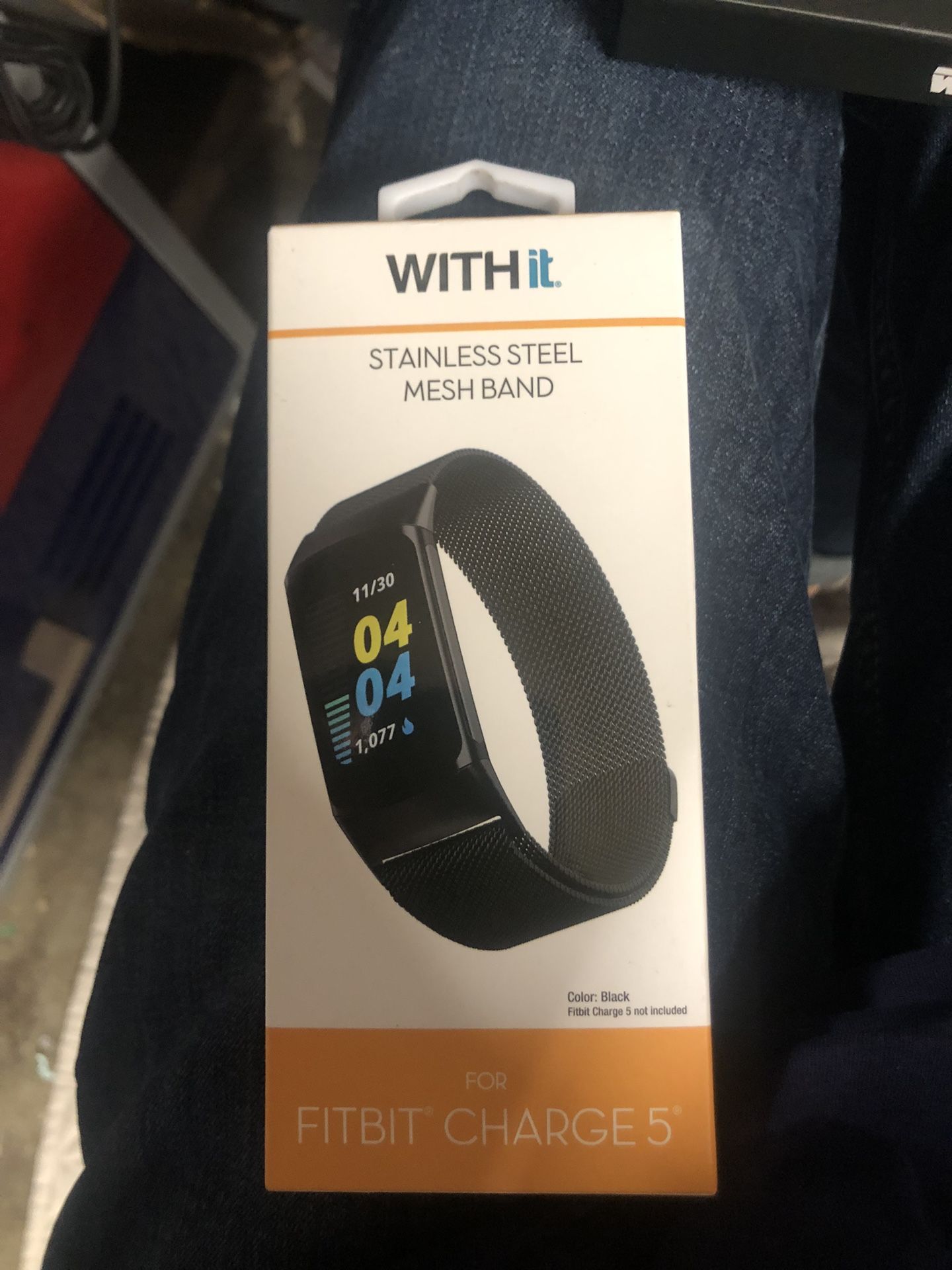 Stainless Steel Mesh Band For FITBIT CHARGE 5