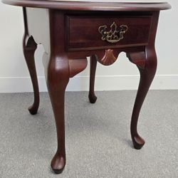 Vintage Cherry Oval Top Table