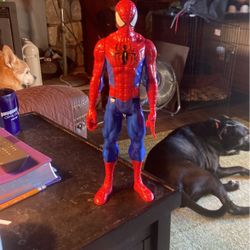 12”tall Spider-Man Like New 