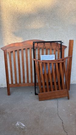 Wooden crib