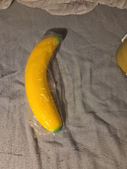 A gigantic banana