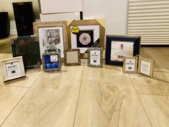 Lot Of 9 Brand New Picture Frames ($25 For ALL)