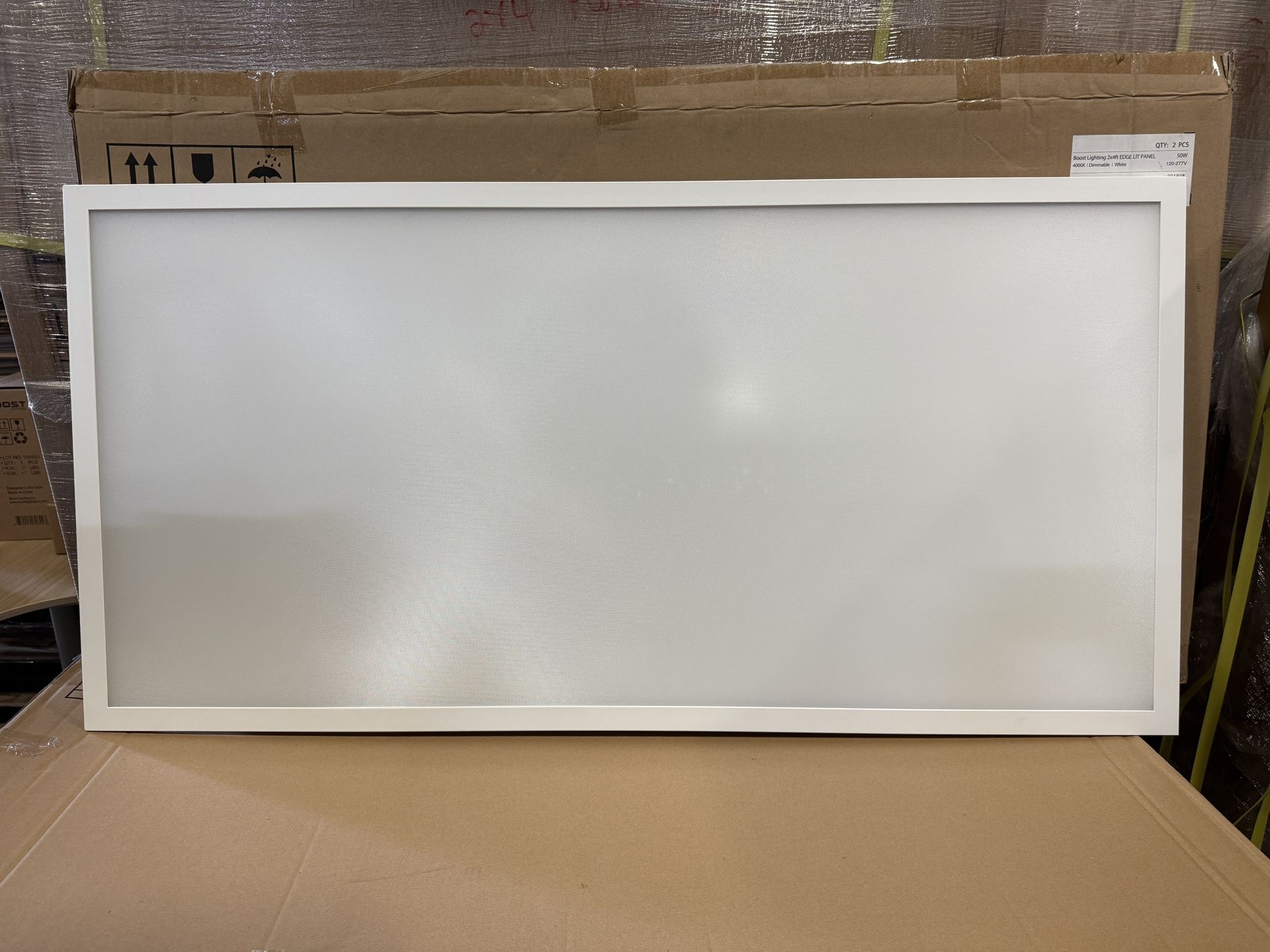 2 Pack 2x4 LED panel lights