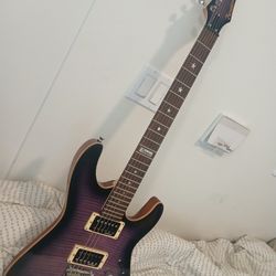Benssica Superstrat NAMM 2023 Show Guitar...Wilkinson Loaded...mint Condition 