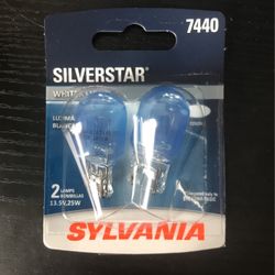 Sylvania-7440 Silverstar, Automotive 2-pack