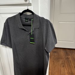 Boss Polo Grey