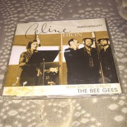 Celine Dion Immortality Featuring The Bee Gees Rare CD Single Austria