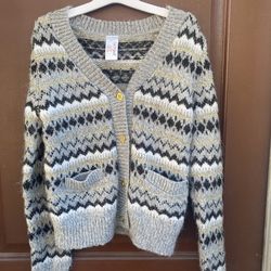 Cat & Jack Girls Cardigan Sweater 7/8.