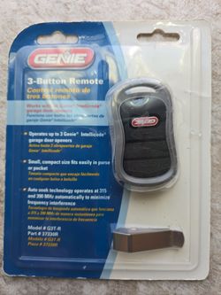 Genie garage door opener