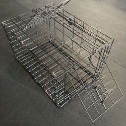 Pet Travel Crate 19x14x12 Inches - Foldable Cage