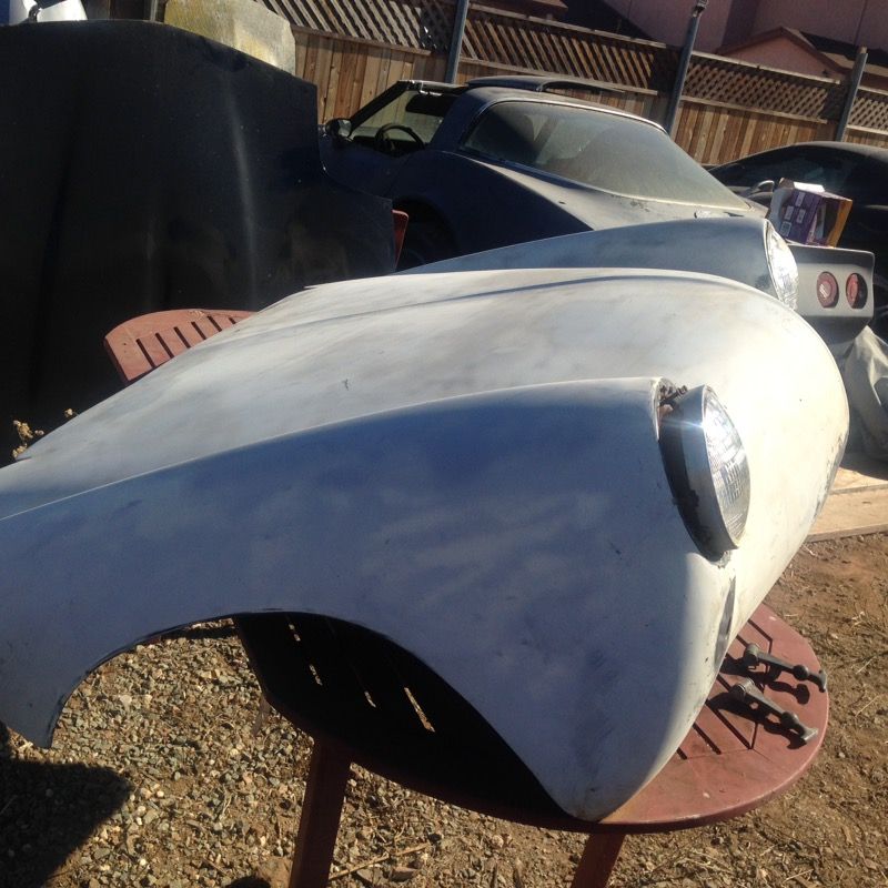 VW Karmann Ghia fiberglass front 1 piece for Sale in Imperial Beach, CA