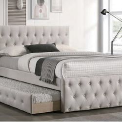 New Twin Bed Over Twin Bed Pull Out Bed Trundle Bed 