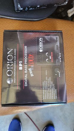 Orion bass processor epicenter