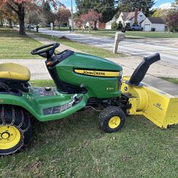 2006 John Deere Tractor – Snow Blower and Mower Deck