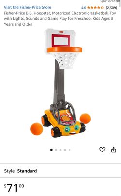 Fisher Price Motorized Basketball Toy