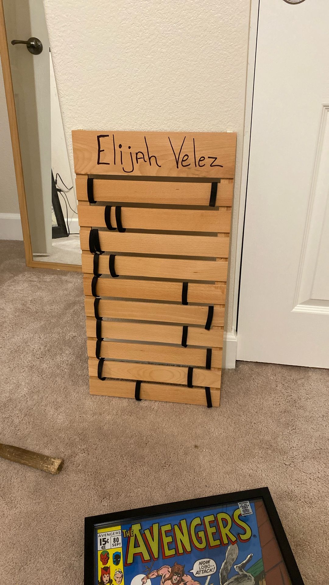 Free Belt Rack