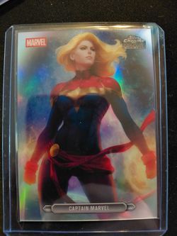 marvel trading card