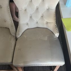 Dining Room Table And Bar Stools 