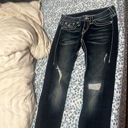 True Religion low rise y2k jeans Size 27 2000s vintage