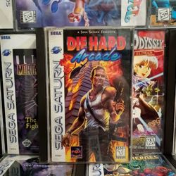 Die Hard Arcade For Sega Saturn CIB