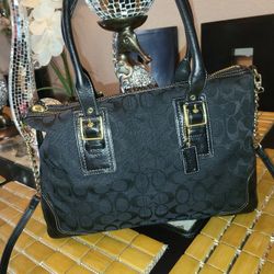 Black Coach Bag 
