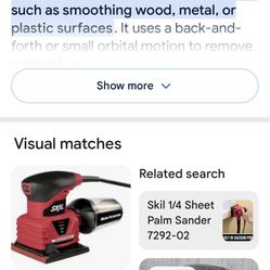 Sheet Palm Sander
