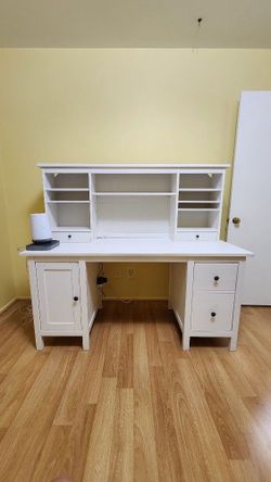 IKEA HEMNES Desk with Hutch /drawers/ storage
