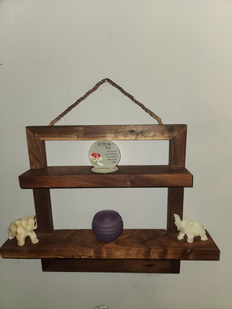 Small Walnut Shelf