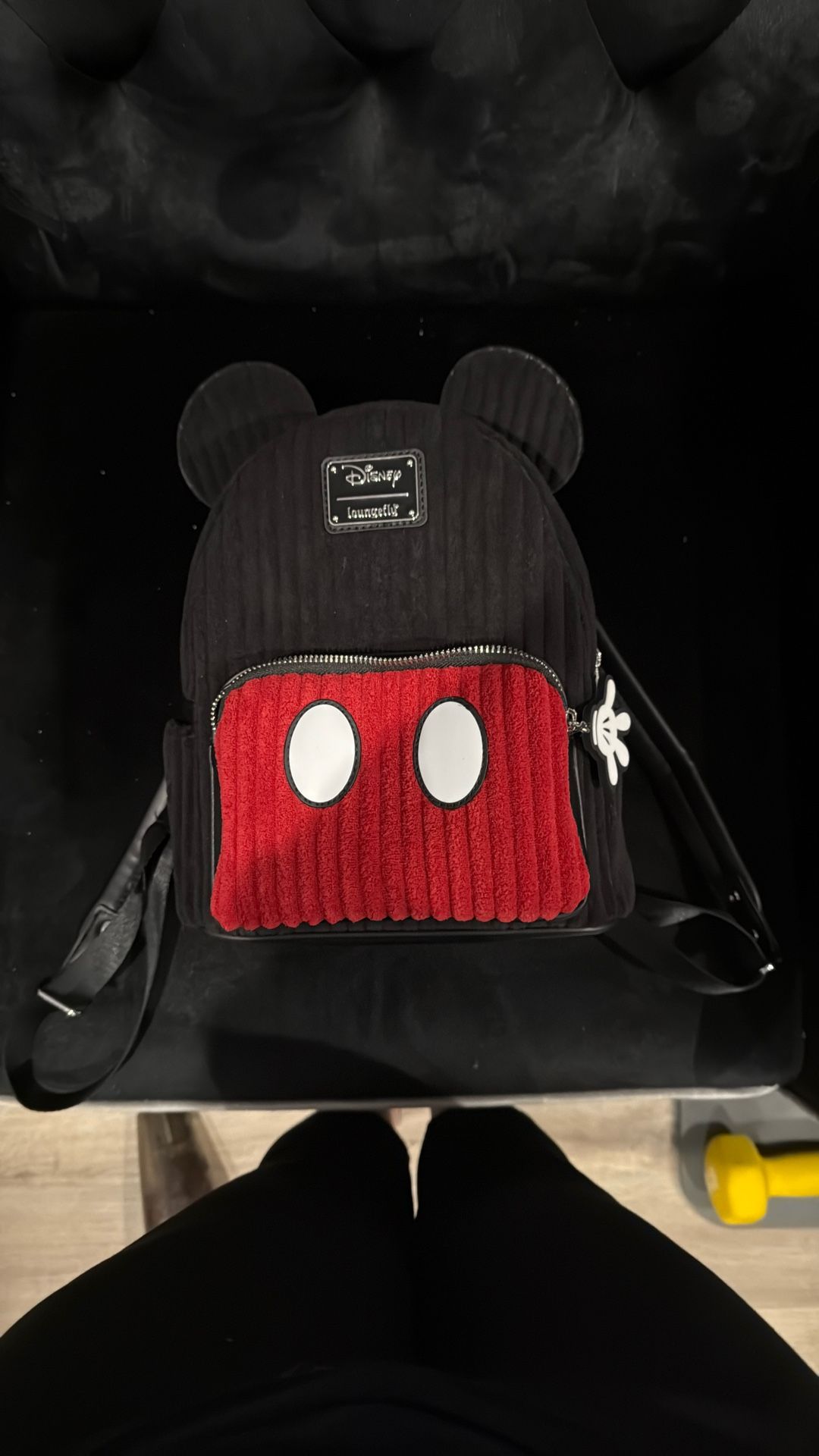 Disney Loungefly Mickey Mouse Exclusive Plush Corduroy 