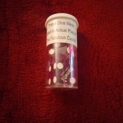 Authentic Casino Dice "Harrah's Lake Tahoe" 