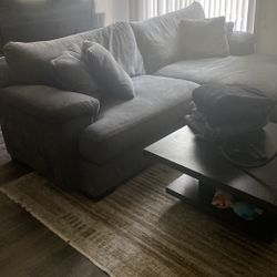 Elegant Gray Sectional 