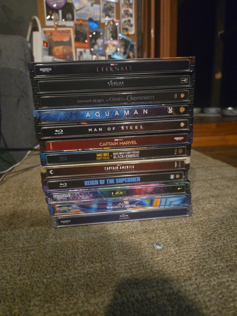 Steel Book Movie Lot