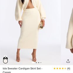 Fashion Nova Sweater Set 