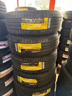 225 55 R 17 Headway Tires Ya instaladas y balanceadas las 4 con 50 000 mil millas de garantía