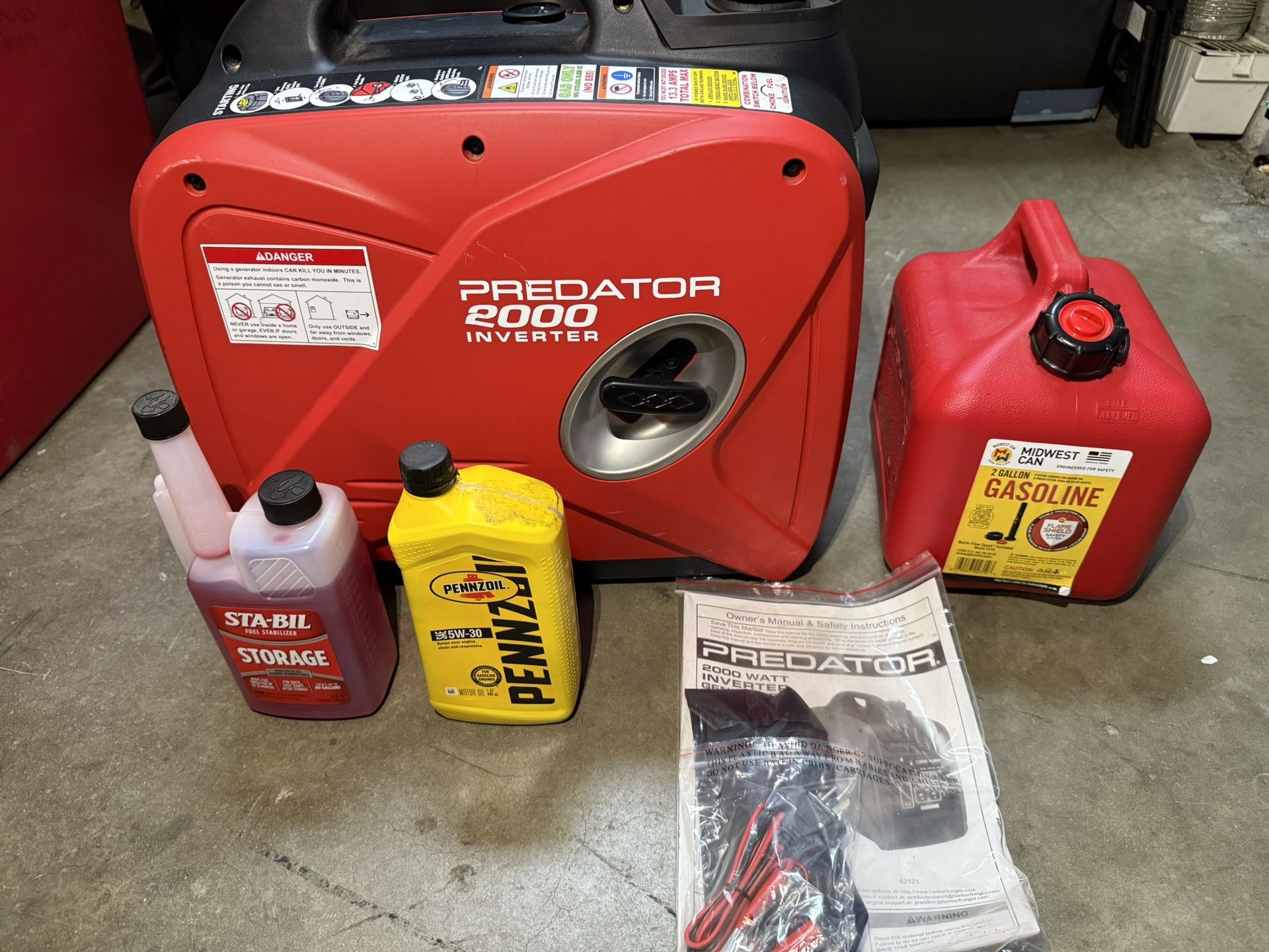 Predator 2000w Quiet Generator