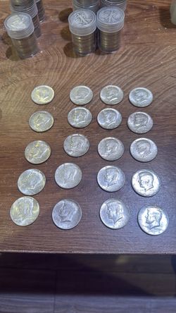 1964 Kennedy half dollar 90%