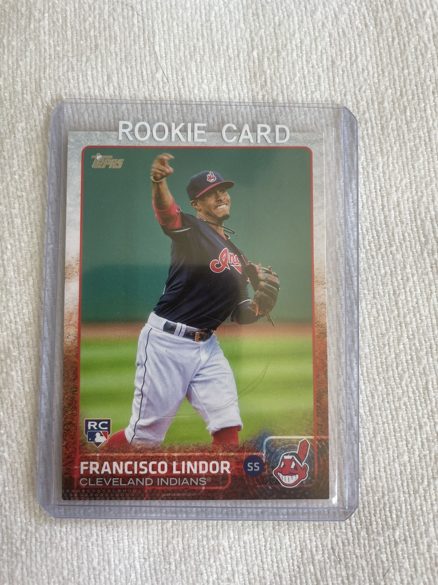 2015 Topps Update Francisco Lindor US82 RC