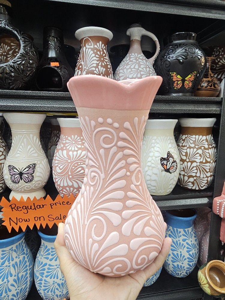 Talavera Flower Vase 💐 Etsy Casamxartesanalstore 