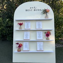 Wedding seating chart
