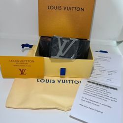 Authentic Louis Vuitton Belt With Receipts 
