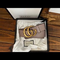 Gucci GG Marmont leather belt