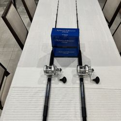 New Shimano Speedmaster 20ll 2 Speed on Billfisher 7’0” 17-40lb Rods 