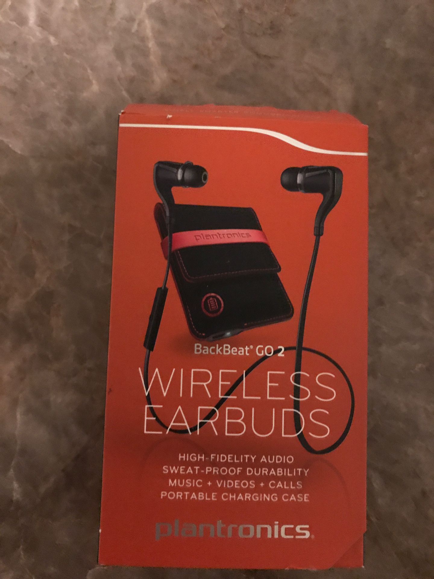 Back beat wireless earbuds