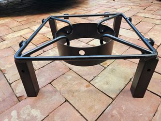 Heavy-Duty Square Outdoor Propane Burner Stand / Cooker Frame