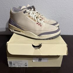 Jordan 3 Muslin Size 8.5