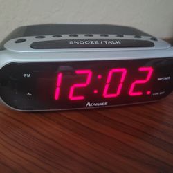 Alarm Clock  Advance Corded Or Battery 