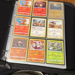 Binder Of Pokemon CARDS 
